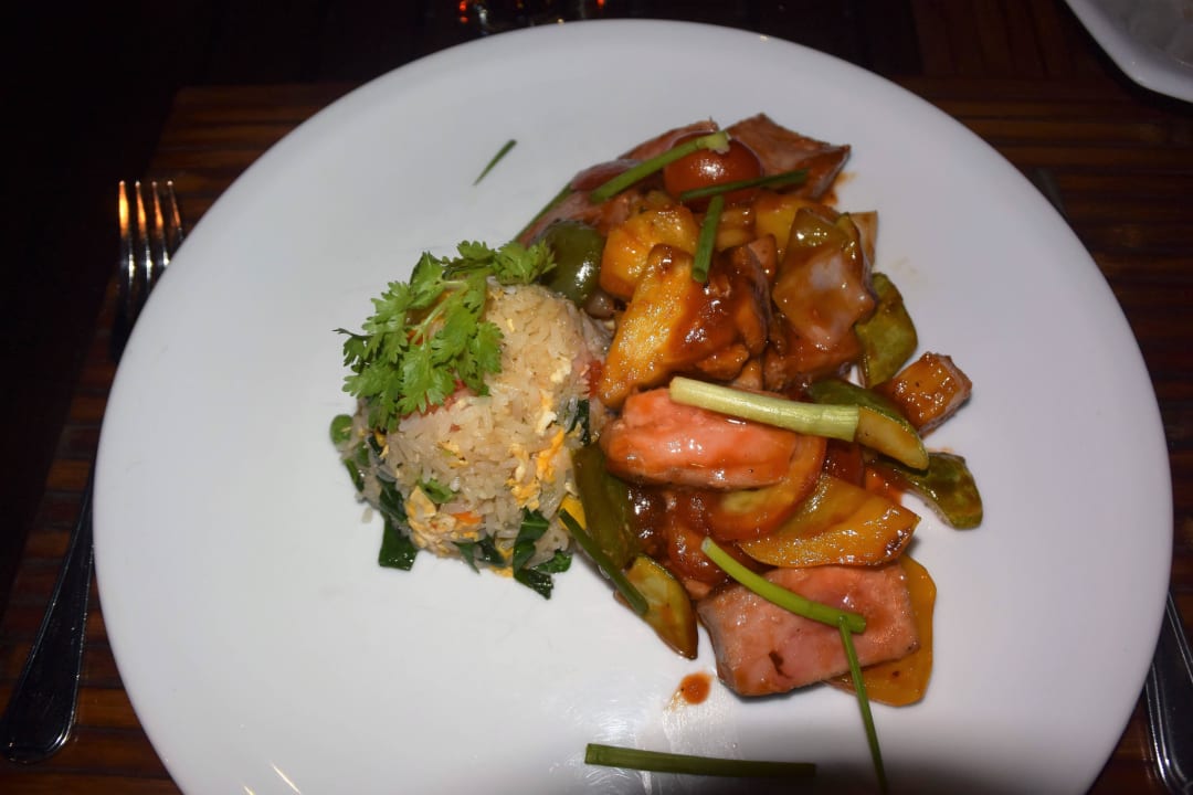 Lecker aber mit Nachspiel..... Samui Paradise Chaweng Beach Resort & Spa