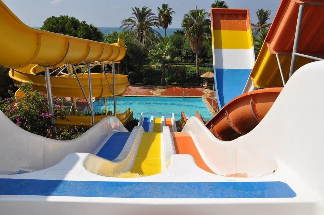 Die Rutschen an der jeder Freude hat Hotel Defne Garden