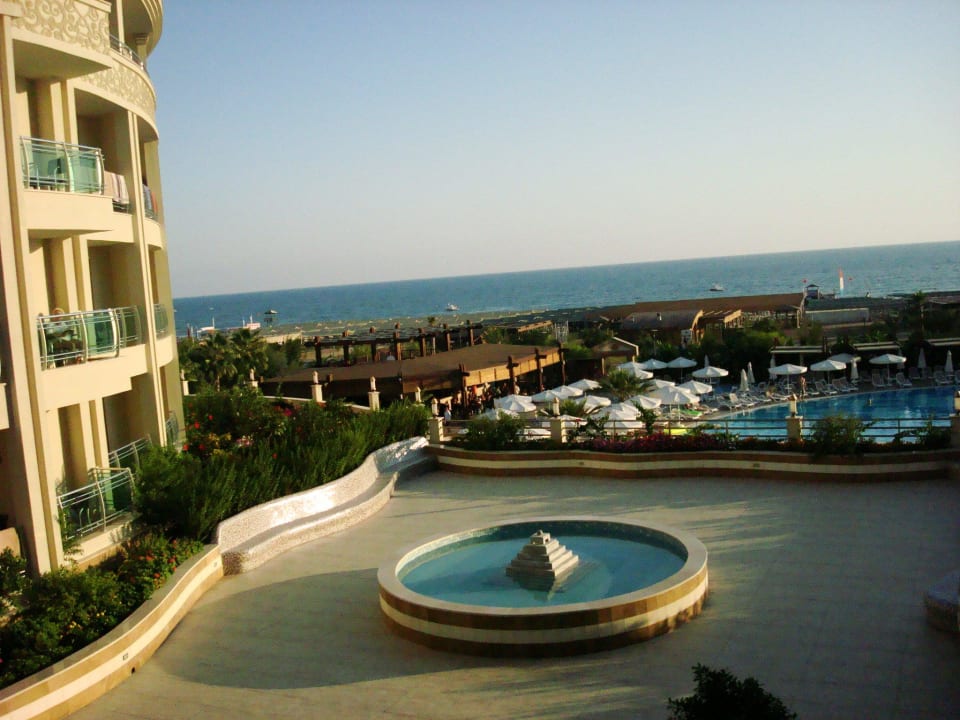 Blick vom Zimmer aus Block B Seamelia Beach Resort