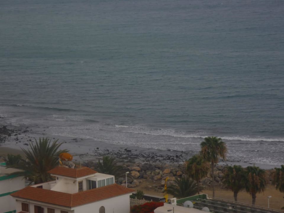 Ausblick vom Balkon aufs Meer allsun Hotel Lucana