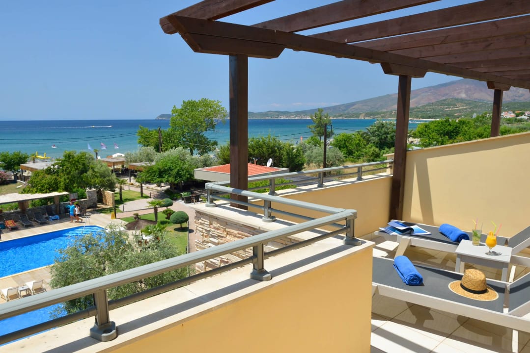 Ausblick Atrium Hotel Thassos