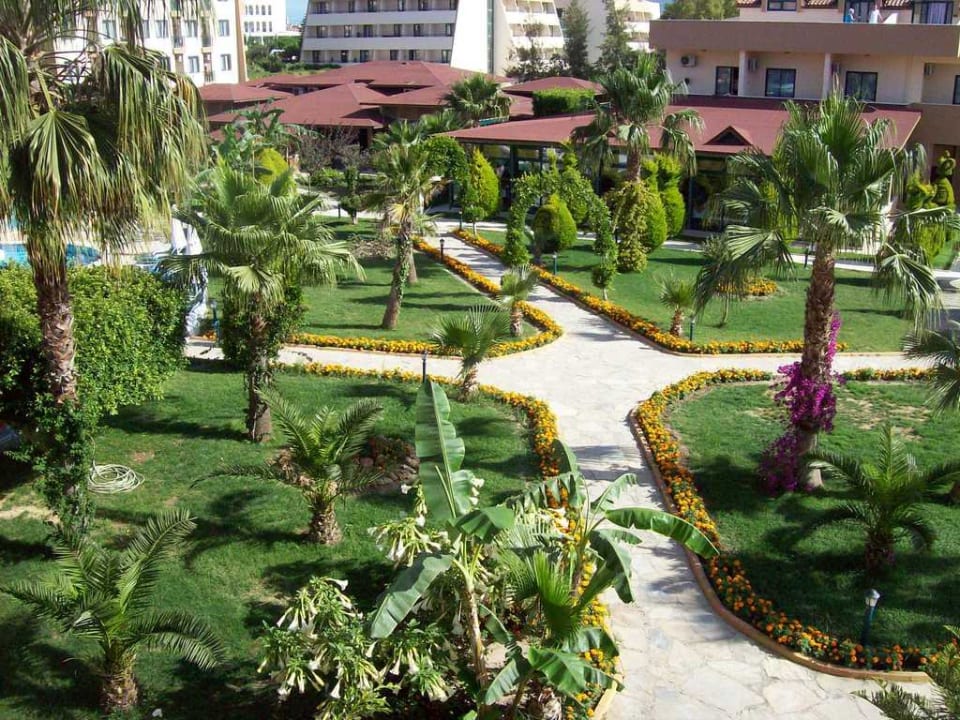 Ausblick aus unserem Haus Grand Seker Hotel