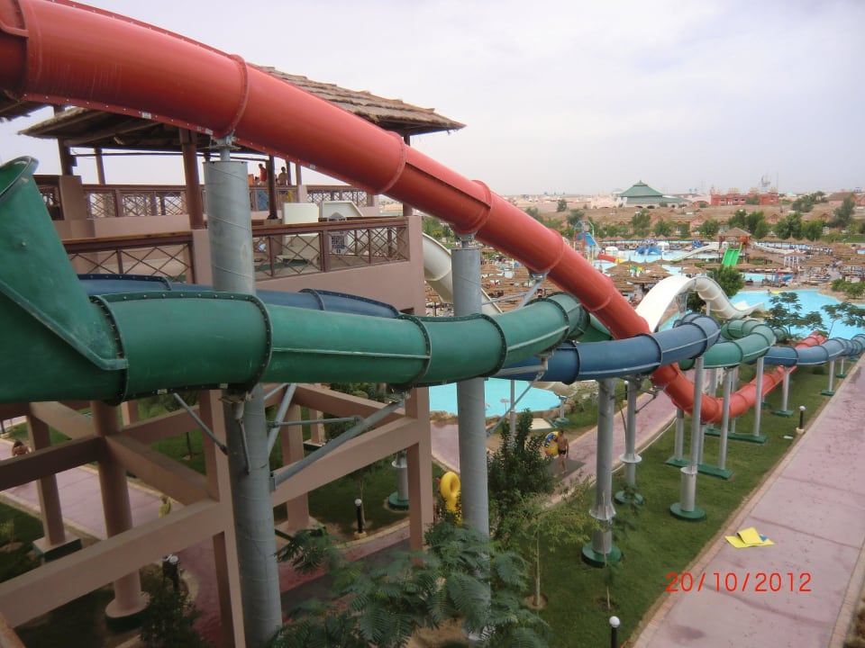 Rutschen vom Aquapark Pickalbatros Jungle Aqua Park Resort - Neverland Hurghada