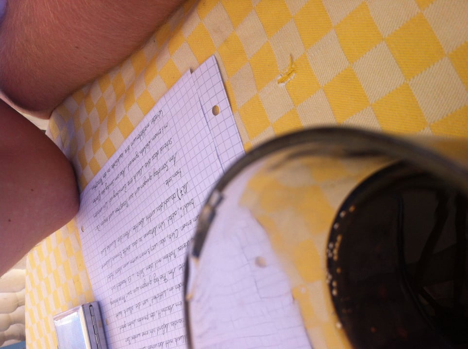 Wieder ein kaputtes Glas The Club Hammamet