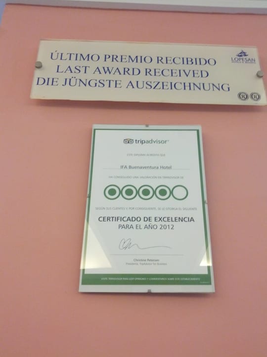 Auszeichnungen Abora Buenaventura by Lopesan Hotels