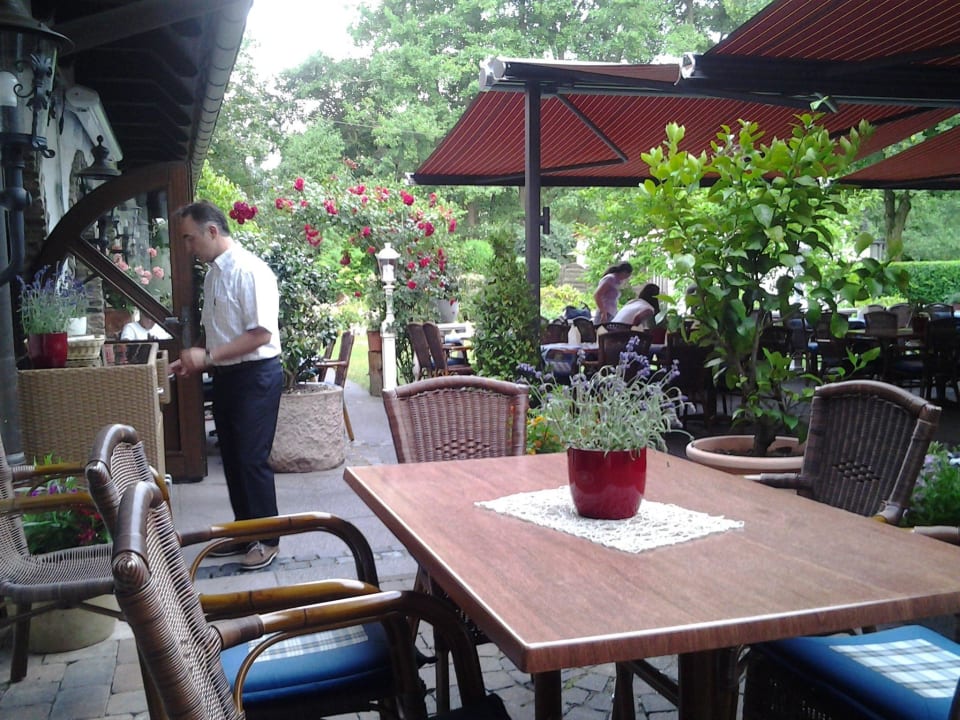 Terrasse des Restaurant Vichter Landhaus