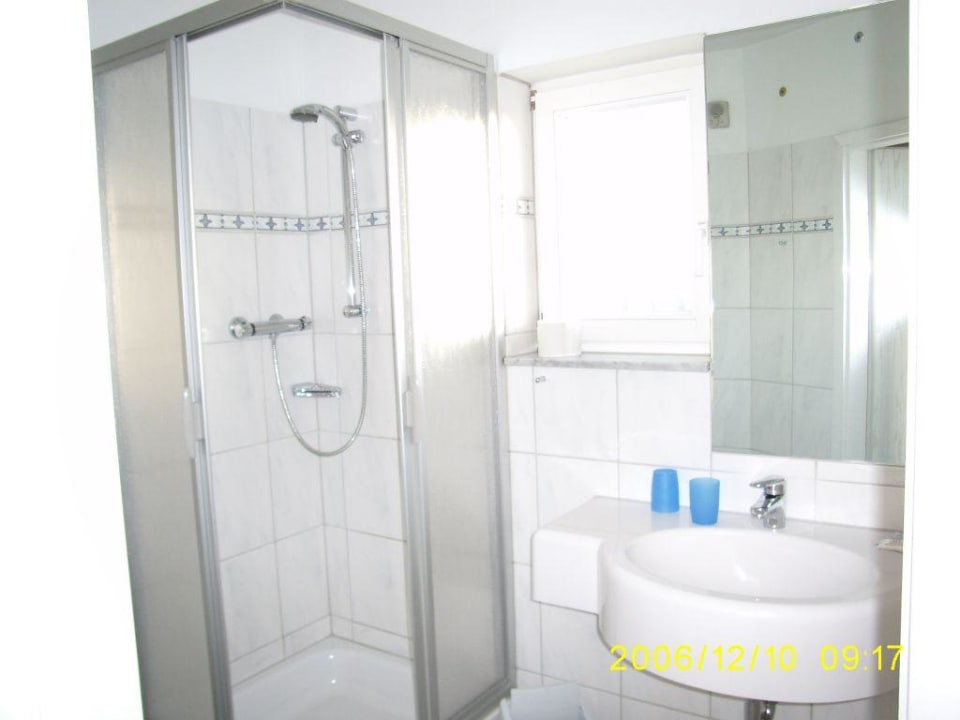 Bördehof: Bad zum Zimmer Nr. 46 Hotel Bördehof