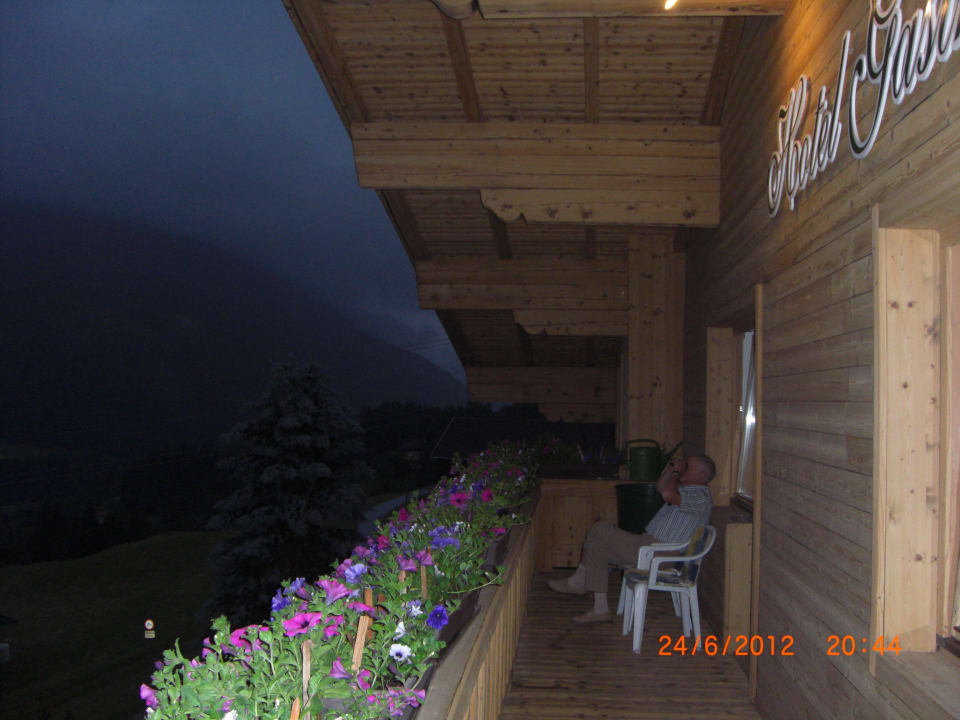 Gut geschützt auch bei Gewitter Hotel Gasthof Abelhof