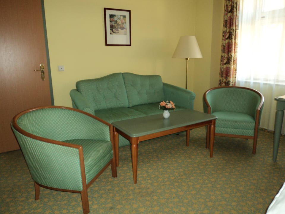 Sitzecke Juniorsuite Hotel Herzog Georg
