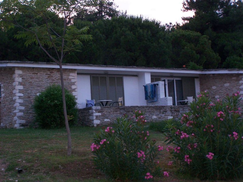 unser Bungi Hotel Makryammos Bungalows