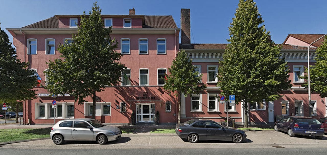 Eingang Hotel Kronprinz