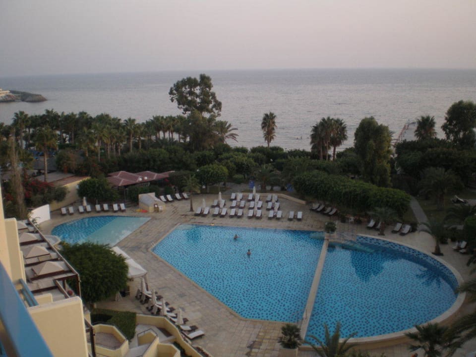 Blick vom Balkon Elias Beach Hotel