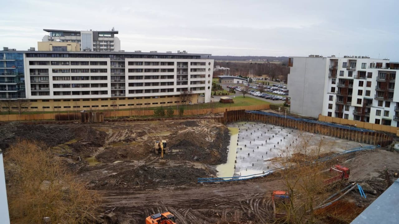 Widok z okna Marine Hotel by Zdrojowa