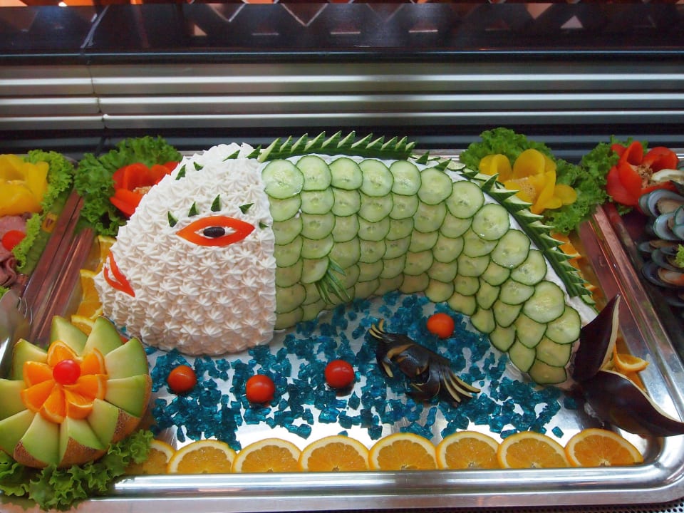 Restauracja Athena, dekoracje Hotel Kalithea Horizon Royal