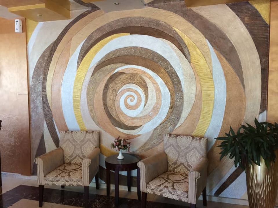 Wystrój w recepcji Hotel Jumbo