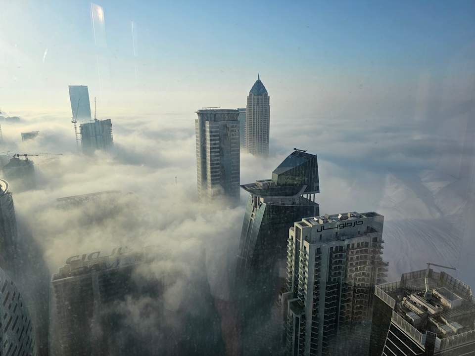 Ausblick JW Marriott Marquis Hotel Dubai