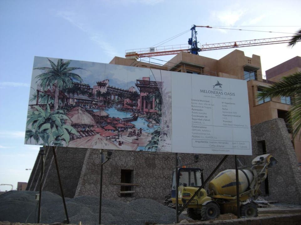 Baustelle Nov. 2008 Lopesan Baobab Resort