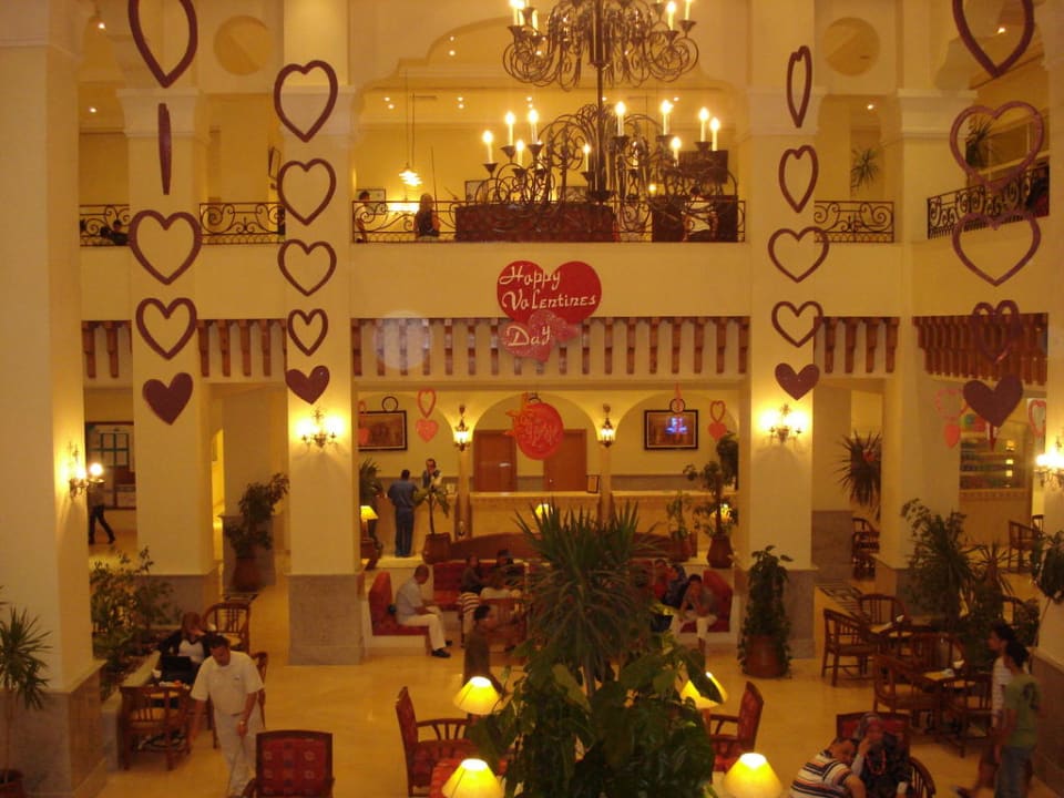 Dekoration zum Valentinstag LABRANDA Club Makadi