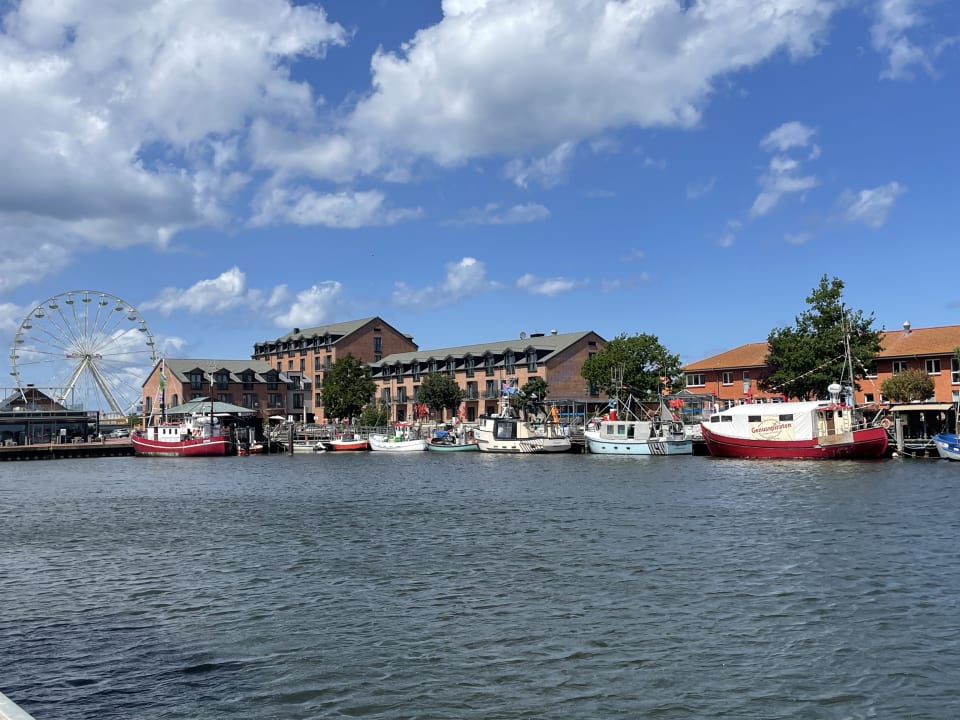Ausblick Hafenhotel Meereszeiten