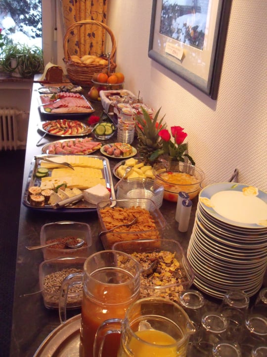 Frühstück Aktivpension Regenbogen