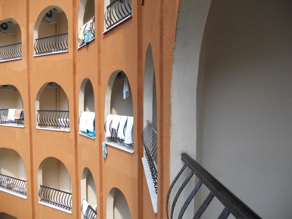 Vom Balkon aus Club Turtas Beach Hotel