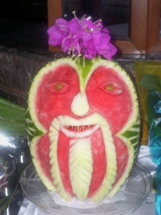 Wassermelonenkunst Paloma Oceana