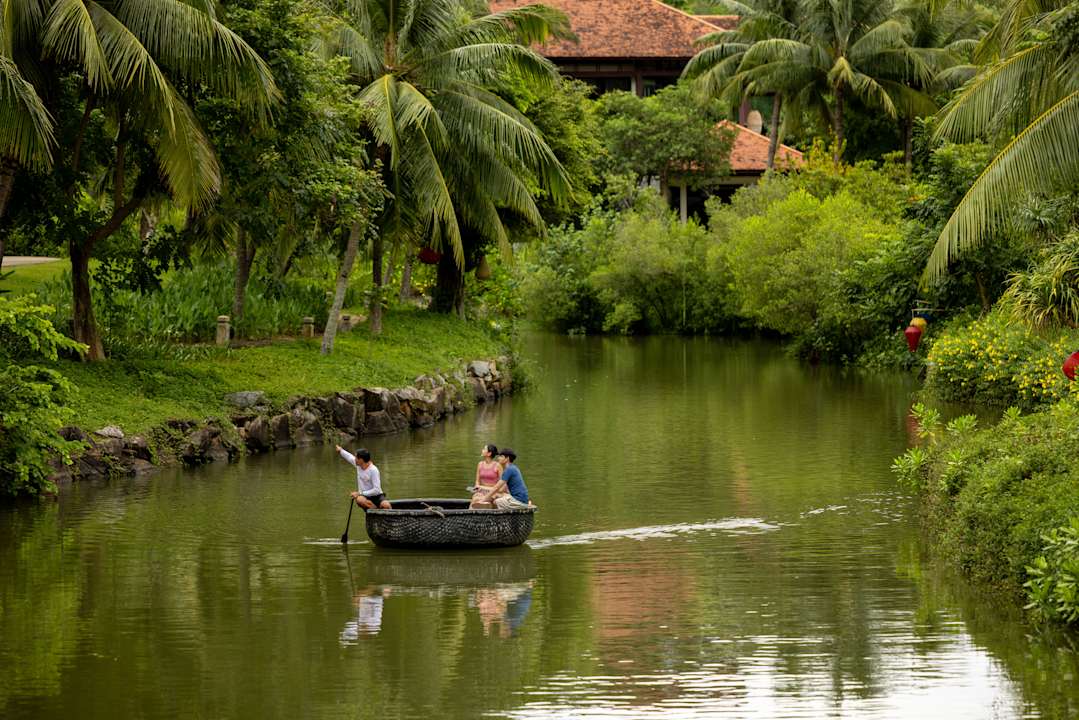 Ausblick Banyan Tree Lang Co Resort