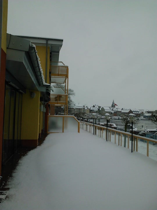 Winter in Havelberg Hotel am Hafen Havelberg Haida