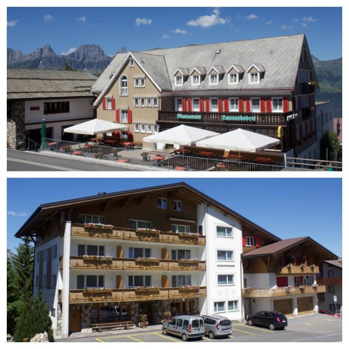 Hotel Tannenboden mit Haus Steinbock Hotel Tannenboden AG