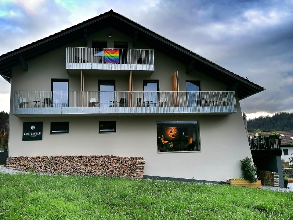 Außenansicht Winterfeld Guest House Bodenmais