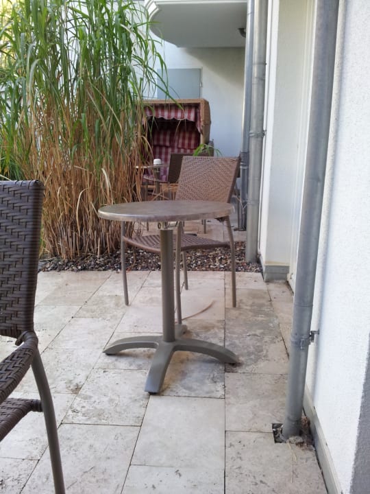 Deluxe Zimmer 048 Terrasse Hotel Vier Jahreszeiten Kühlungsborn