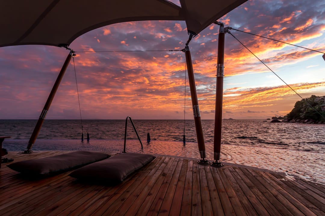 Ausblick The Coco de Mer Hotel & Black Parrot Suites