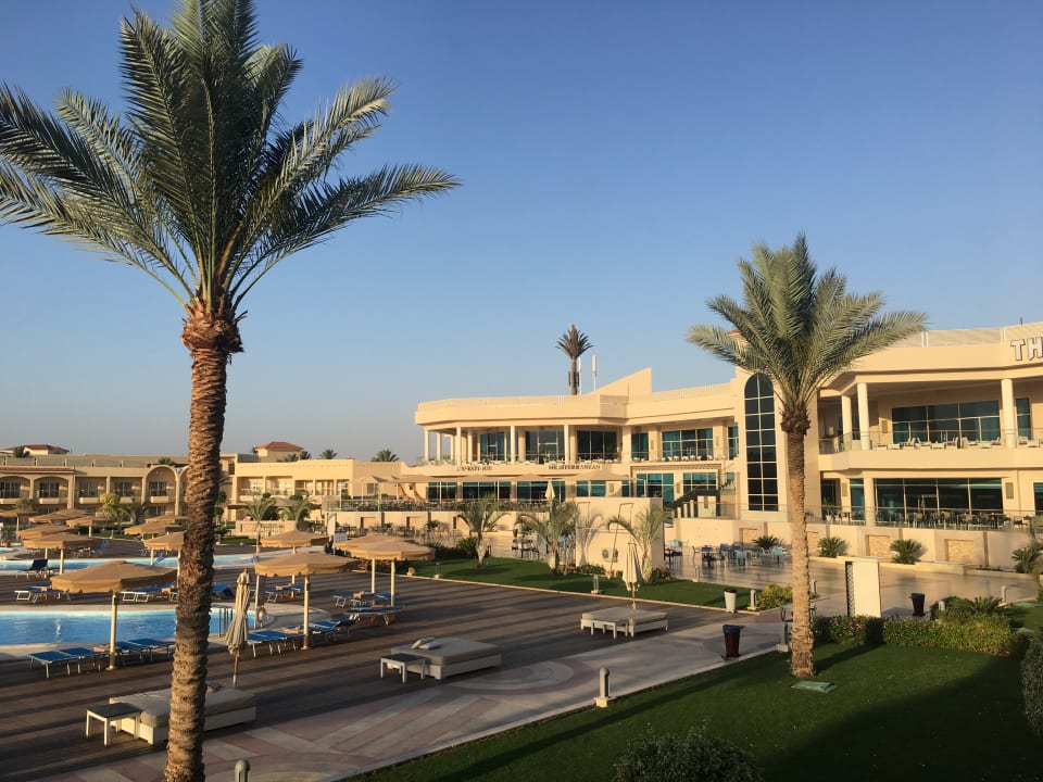 Blick von unserem Zimmer Pickalbatros Royal Moderna Resort-Sharm El Sheikh