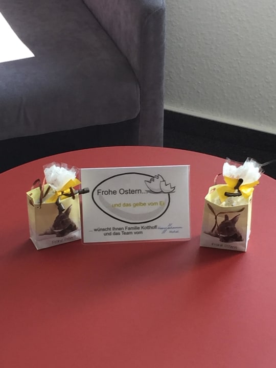 Kleines Ostergeschenk des Hotels Hotel Hennedamm