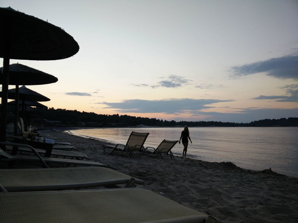 Plaża - zatoka Chrousso Hotel Chrousso Village