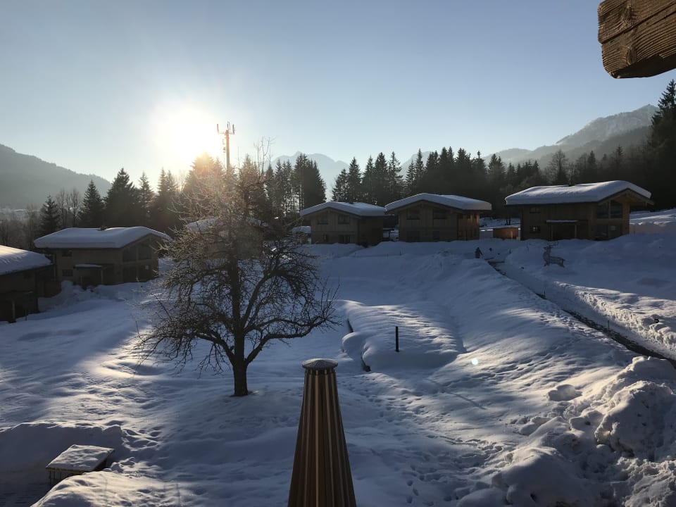 Außenansicht Hotel Chalets Grosslehen