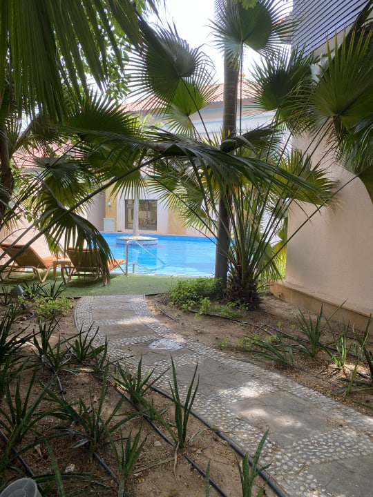 Gartenanlage Anantara The Palm Dubai Resort