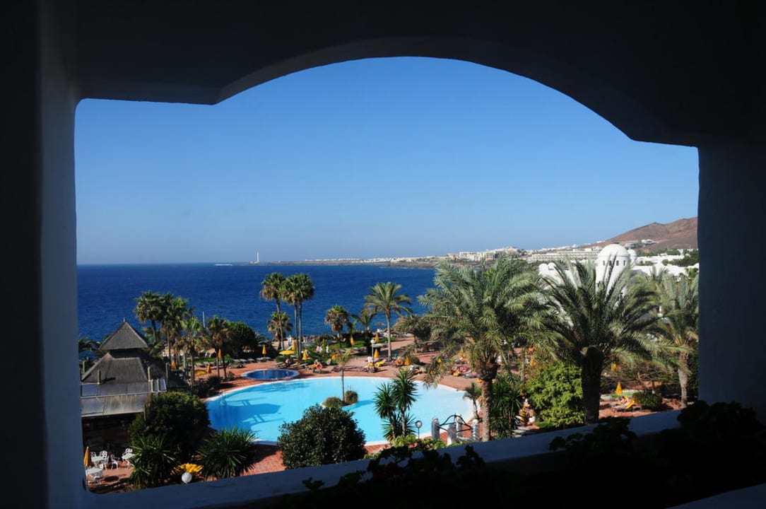 Blick vom von der 5ten Etage auf das Meer H10 Timanfaya Palace - Adults only