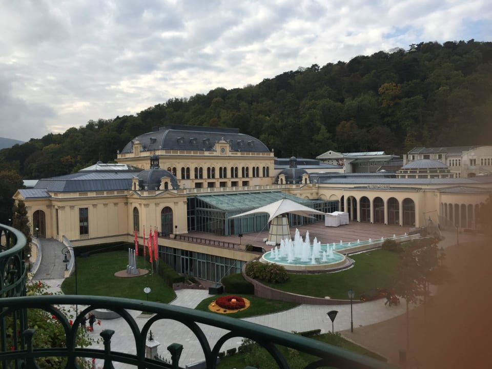 Ausblick v. Balkon - Casino Austria Hotel Herzoghof
