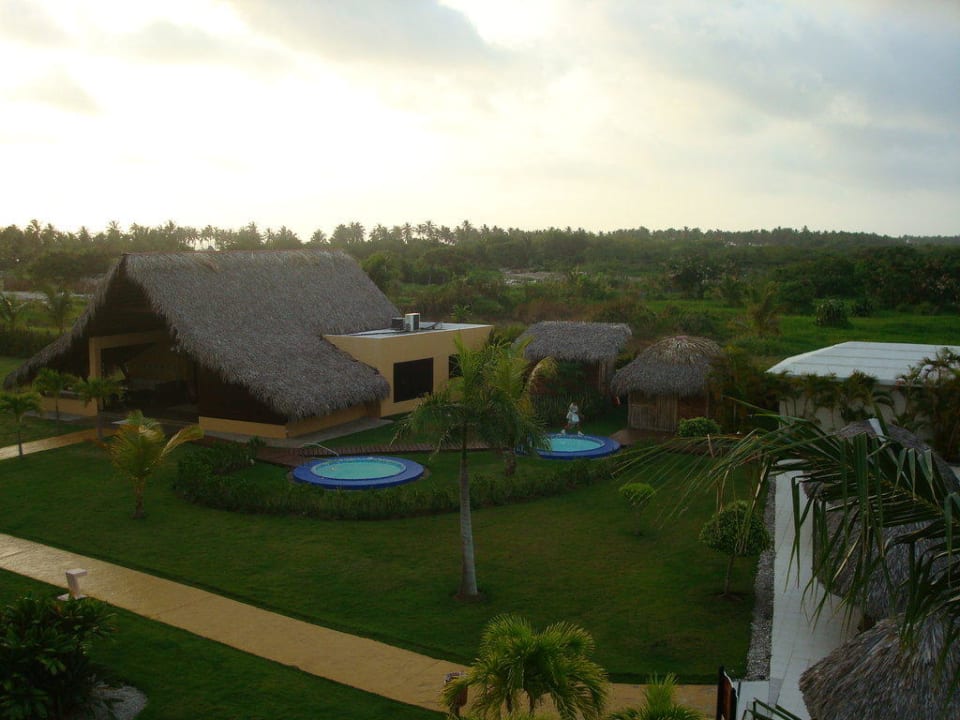 Ausblick von Villa 44 auf den Spa Catalonia Royal Bavaro - Adults only