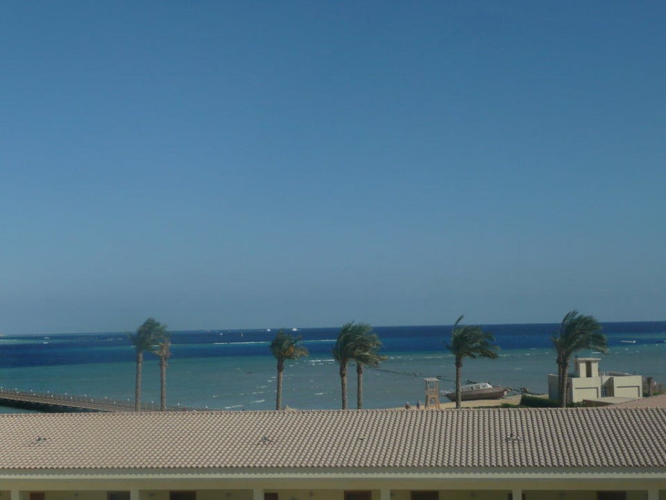 Aussicht vom Cardio Studio Cleopatra Luxury Resort Makadi Bay