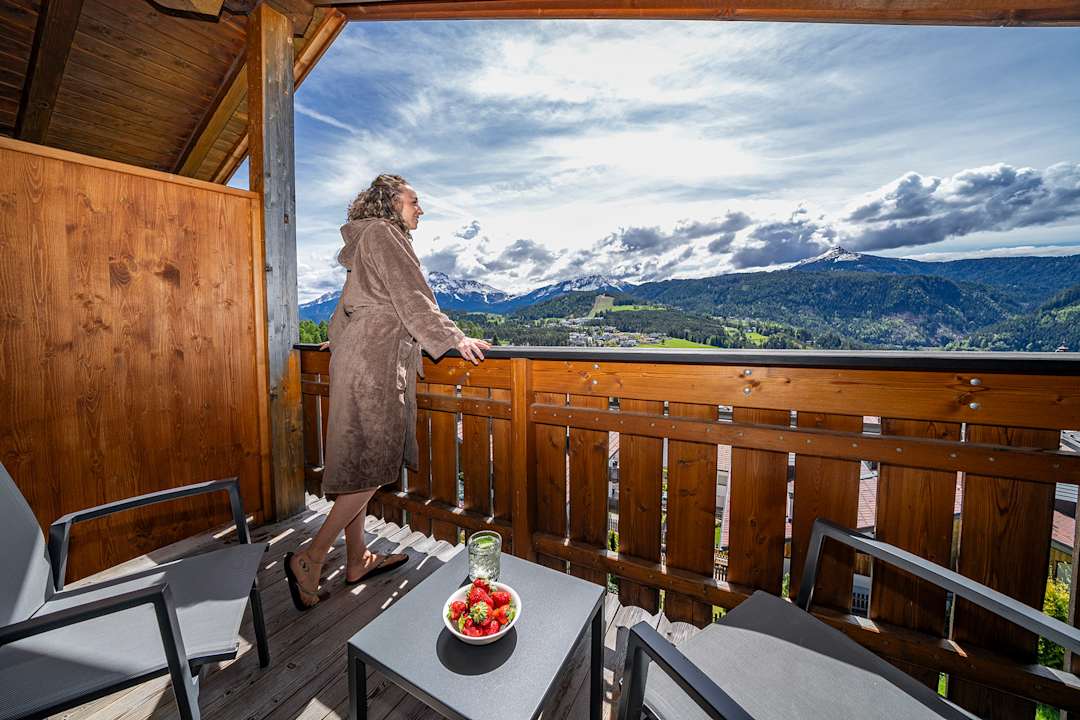 Ausblick Mountain Chalet Schlossberg