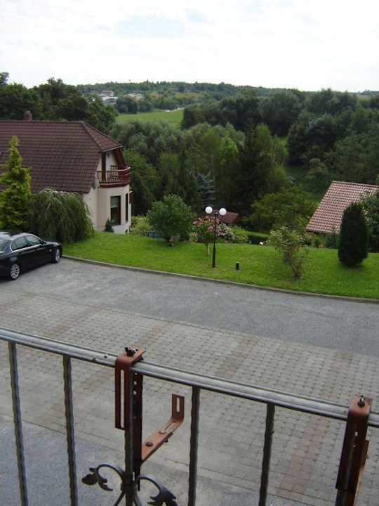 Blick aus dem Fenster GreenLine Landhotel Dresden