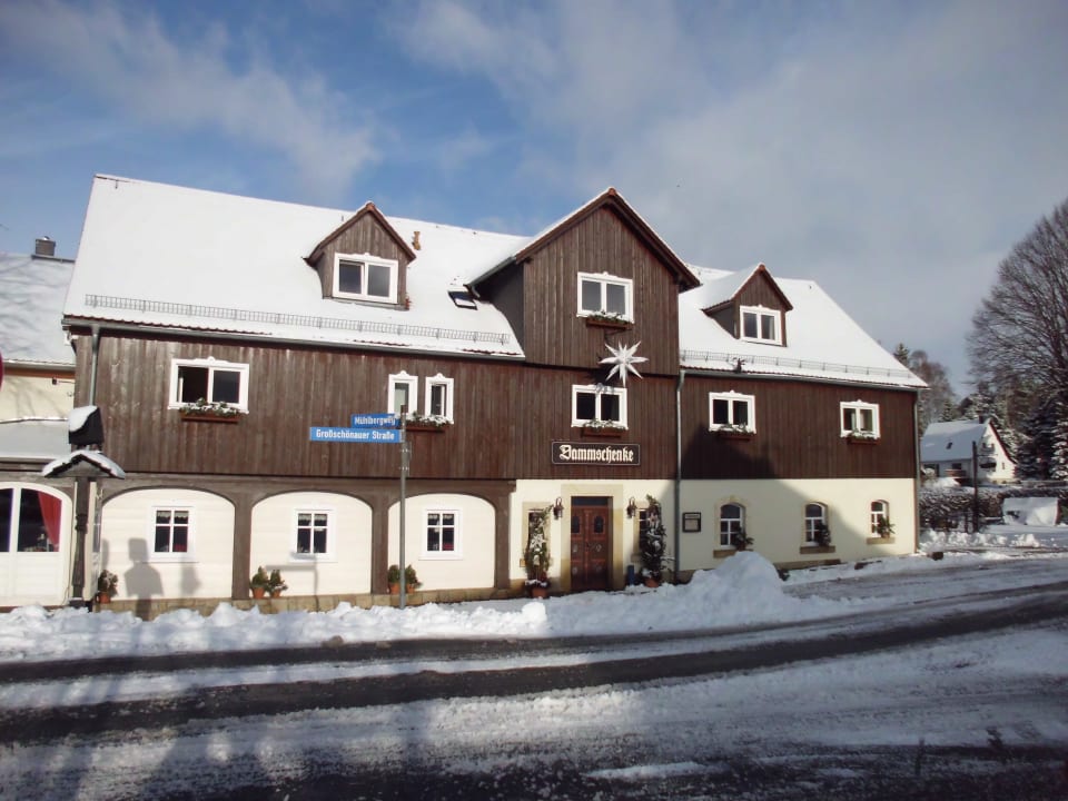 Dammschenke im Schnee Gasthof & Hotel Dammschenke