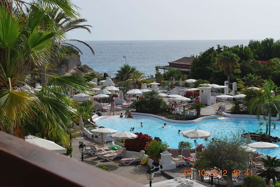 Вид с нашего балкона Gran Tacande Wellness & Relax Costa Adeje