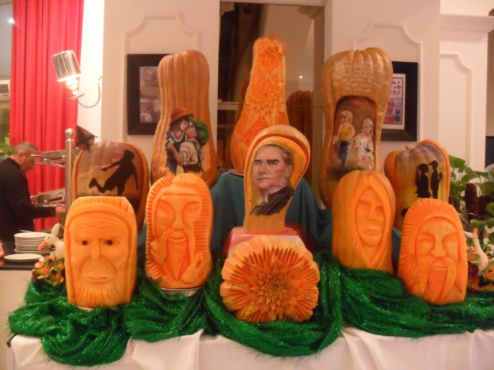 Kunstwerk zur Nationalfeiertag  Hotel Delphin Imperial