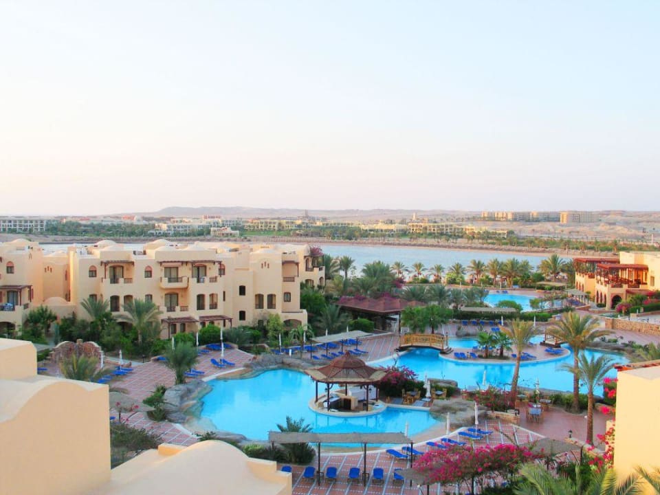 Morgens um 7 vom Turm Steigenberger Coraya Beach - Adults only