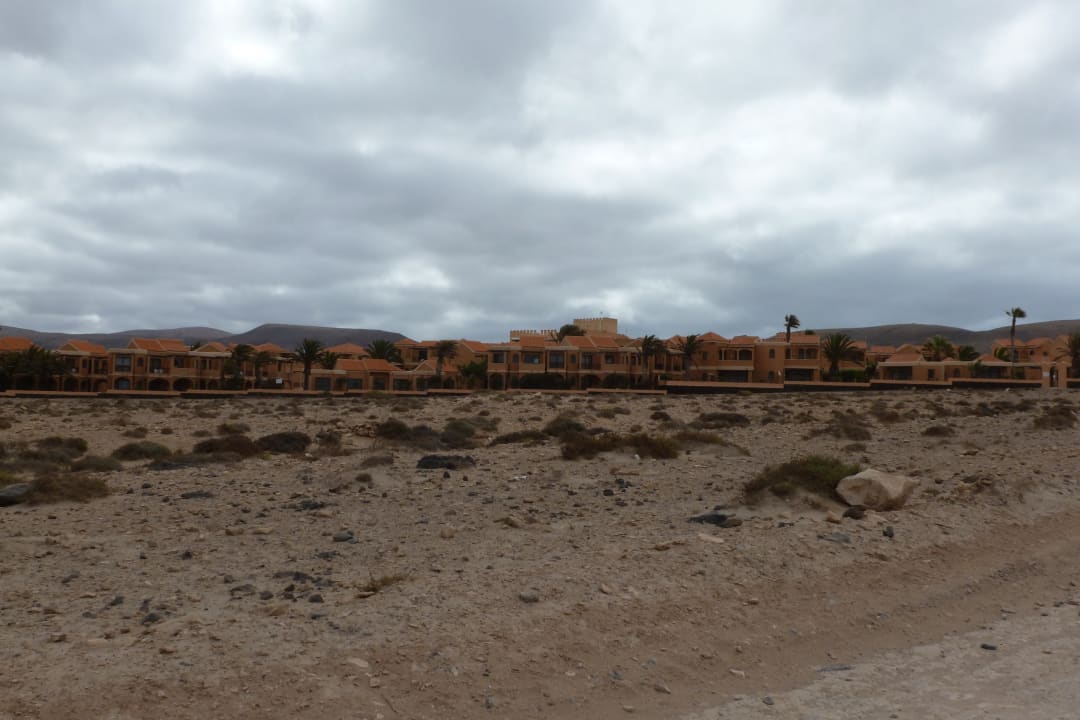 Sicht von Richtung Meer im Westen Bakour Fuerteventura La Pared