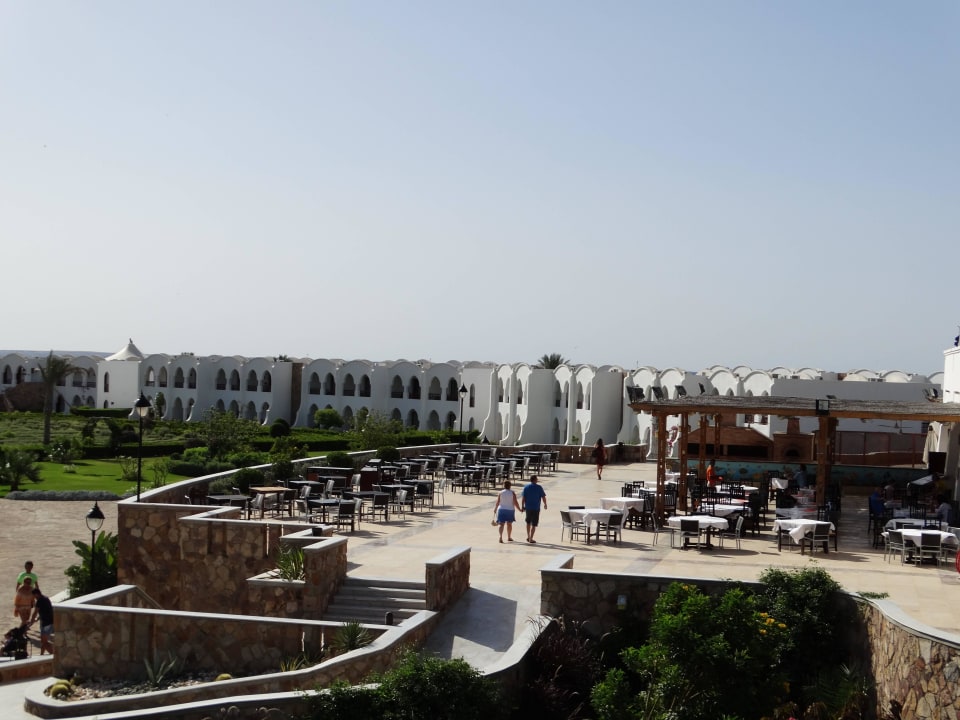 Restaurantterrasse Hotel Gorgonia Beach Resort