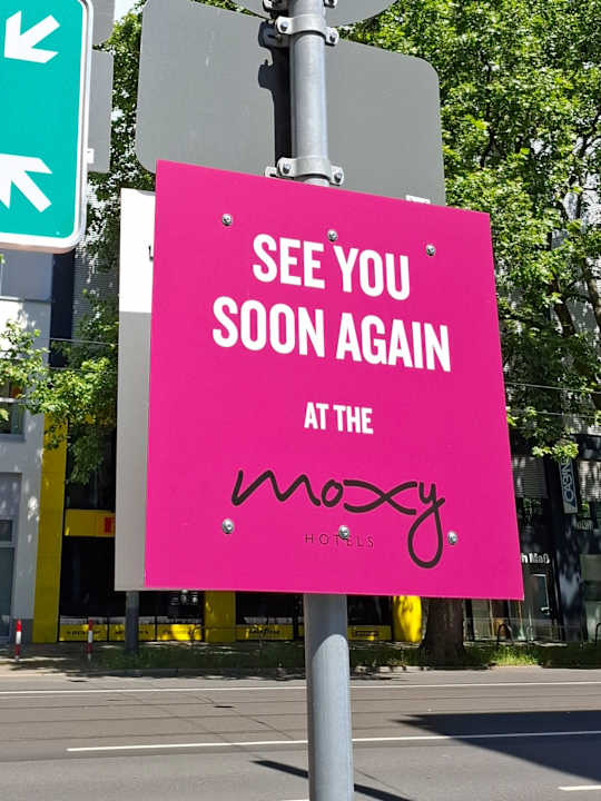 Außenansicht MOXY Frankfurt East
